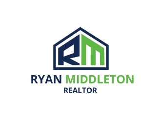 Ryan Middleton, Realtor logo design by Webphixo