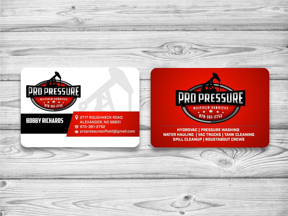 PRO PRESSURE OILFIELD SERVICES logo design by jaize