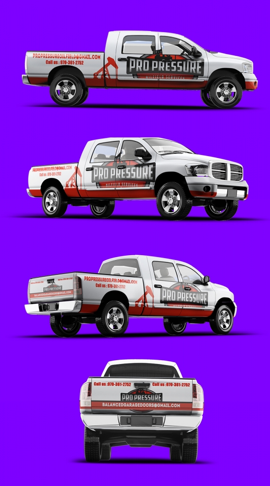 PRO PRESSURE OILFIELD SERVICES logo design by MastersDesigns