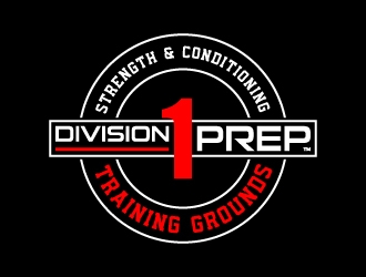 Division 1 Prep  logo design by kenartdesigns