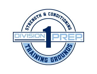 Division 1 Prep  logo design by kenartdesigns