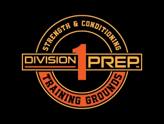 Division 1 Prep  logo design by kenartdesigns