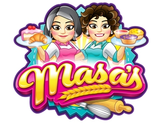 Masas logo design by ZedArts