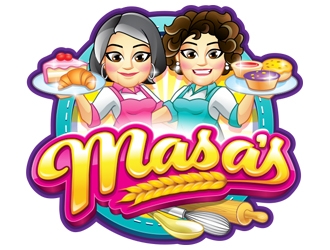 Masas logo design by ZedArts