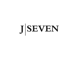 JSeven (J7) logo design by alby