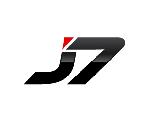 JSeven (J7) logo design by nexgen