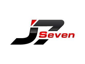 JSeven (J7) logo design by nexgen