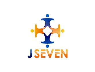 JSeven (J7) logo design by uttam