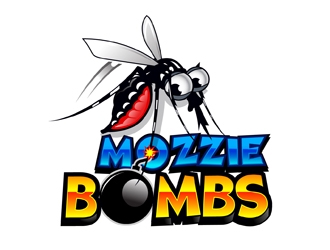 Mozzie Bombs logo design by DreamLogoDesign