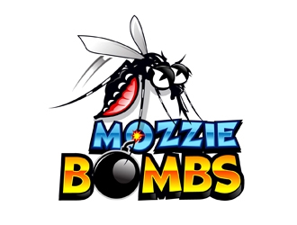 Mozzie Bombs logo design by DreamLogoDesign