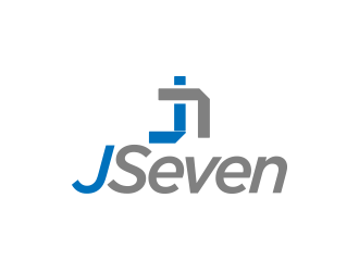 JSeven (J7) logo design by Inlogoz