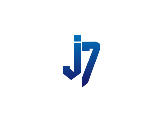 JSeven (J7) logo design by Inlogoz