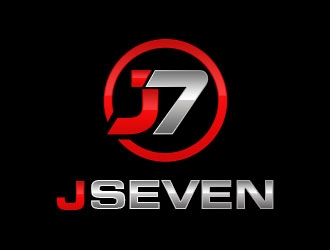 JSeven (J7) logo design by Benok