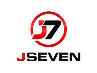 JSeven (J7) logo design by Benok