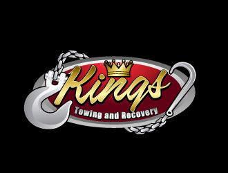 Kings Towing and Recovery logo design by yurie