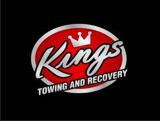 Kings Towing and Recovery logo design by haze