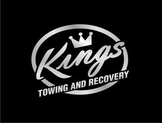 Kings Towing and Recovery logo design by haze