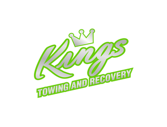 Kings Towing and Recovery logo design by haze