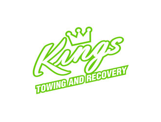 Kings Towing and Recovery logo design by haze