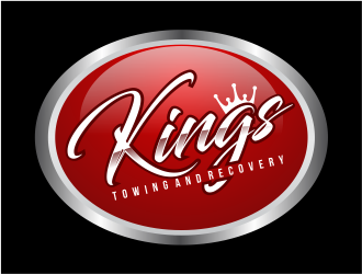 Kings Towing and Recovery logo design by Girly