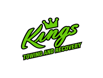 Kings Towing and Recovery logo design by haze