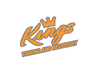 Kings Towing and Recovery logo design by haze