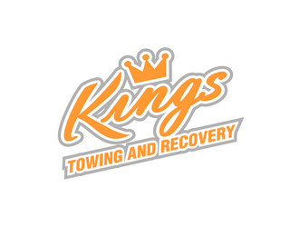 Kings Towing and Recovery logo design by haze