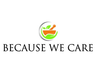 Because We Care logo design by jetzu