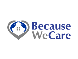 Because We Care logo design by akilis13