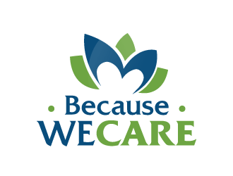 Because We Care logo design by akilis13