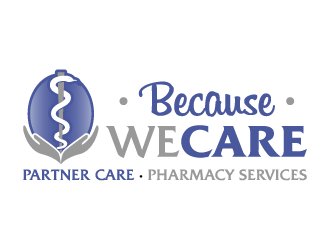 Because We Care logo design by akilis13