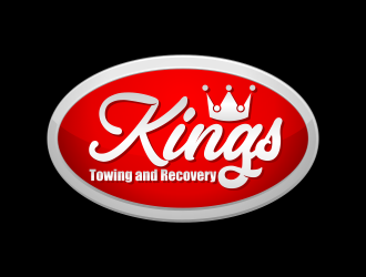 Kings Towing and Recovery logo design by rykos