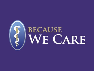 Because We Care logo design by udinjamal