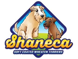 Shaneca Soft Coated Wheaten Terriers logo design by ZedArts