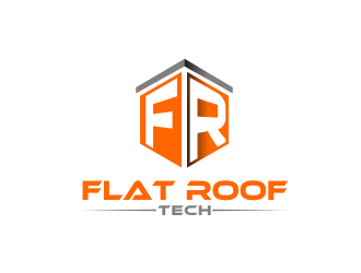 Flat Roof Tech logo design by qqdesigns