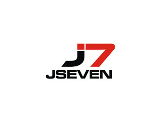 JSeven (J7) logo design by EkoBooM