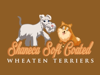 Shaneca Soft Coated Wheaten Terriers logo design by samuraiXcreations