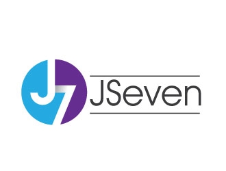 JSeven (J7) logo design by REDCROW