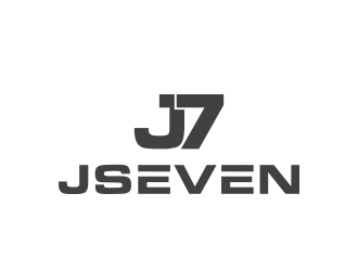 JSeven (J7) logo design by MarkindDesign