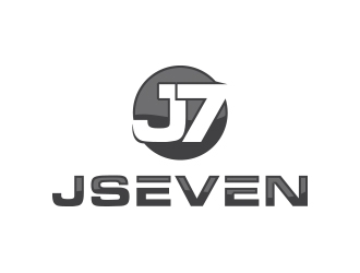 JSeven (J7) logo design by MarkindDesign