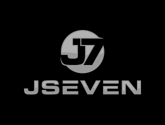 JSeven (J7) logo design by MarkindDesign