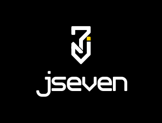 JSeven (J7) logo design by stark