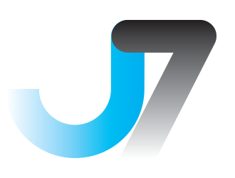 JSeven (J7) logo design by bismillah