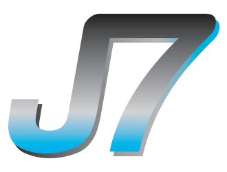 JSeven (J7) logo design by bismillah