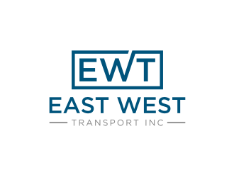 East West Transport INC.  logo design by dewipadi