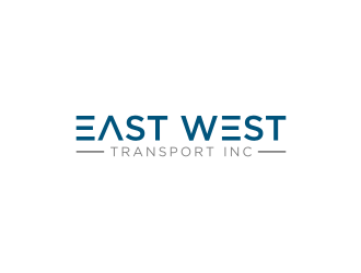 East West Transport INC.  logo design by dewipadi