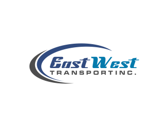 East West Transport INC.  logo design by oke2angconcept