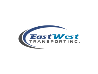 East West Transport INC.  logo design by oke2angconcept