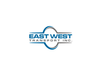 East West Transport INC.  logo design by rief