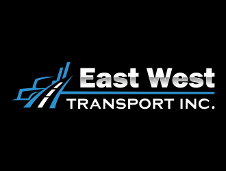 East West Transport INC.  logo design by ingepro